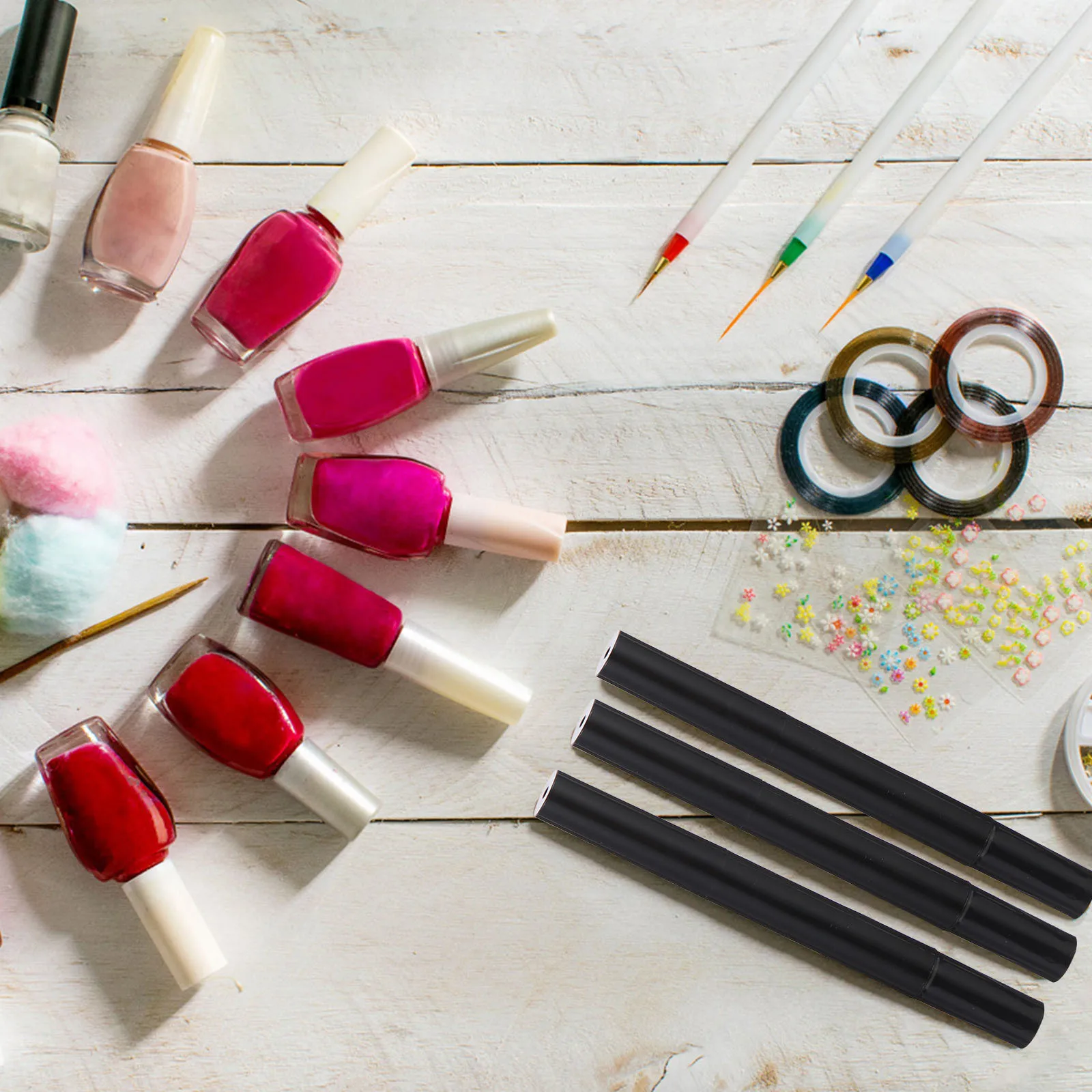 10 قطعة أقلام مانيكير فارغة التواء المحمولة ماكياج فرش مسمار التغذية النفط قضيب حاوية ملمع الشفاه مستحضرات التجميل السائل #5