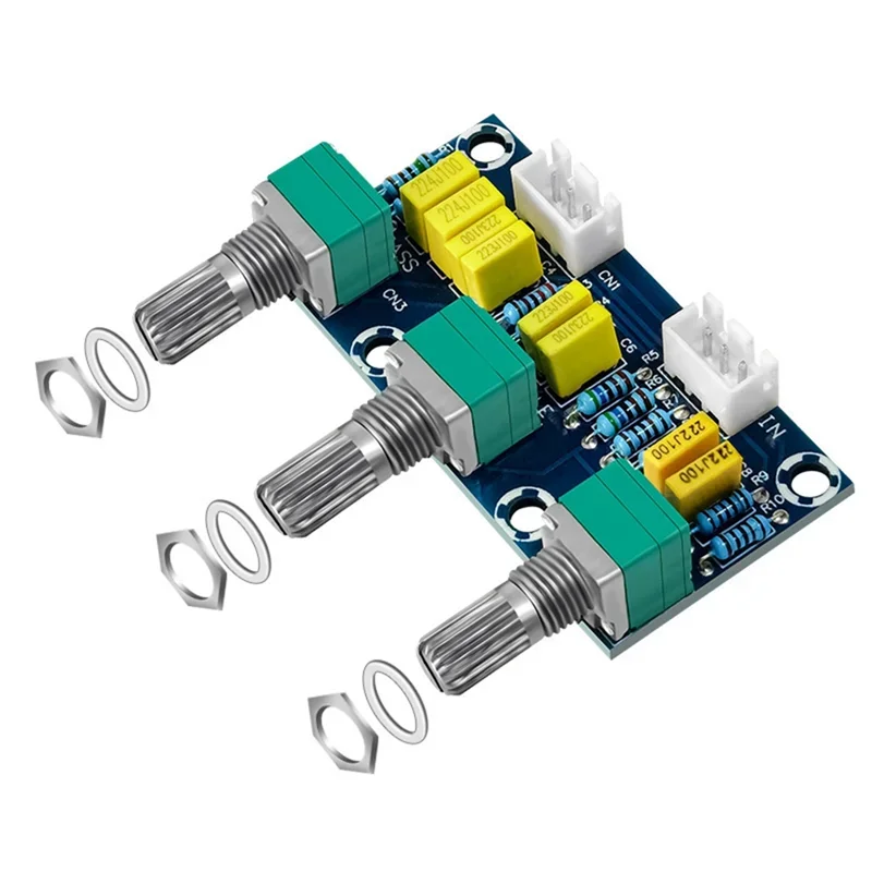 لوحة نغمة اللوحة الأمامية HIFI لمستوى الحمى XH-M802، لوحة نغمة خلاط التردد العالي والمنخفض