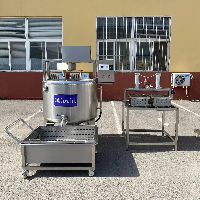 SUS304 Stainless Steel Cheese Mixing Tank Mozzarella Cheese Making Machine for Kitchen