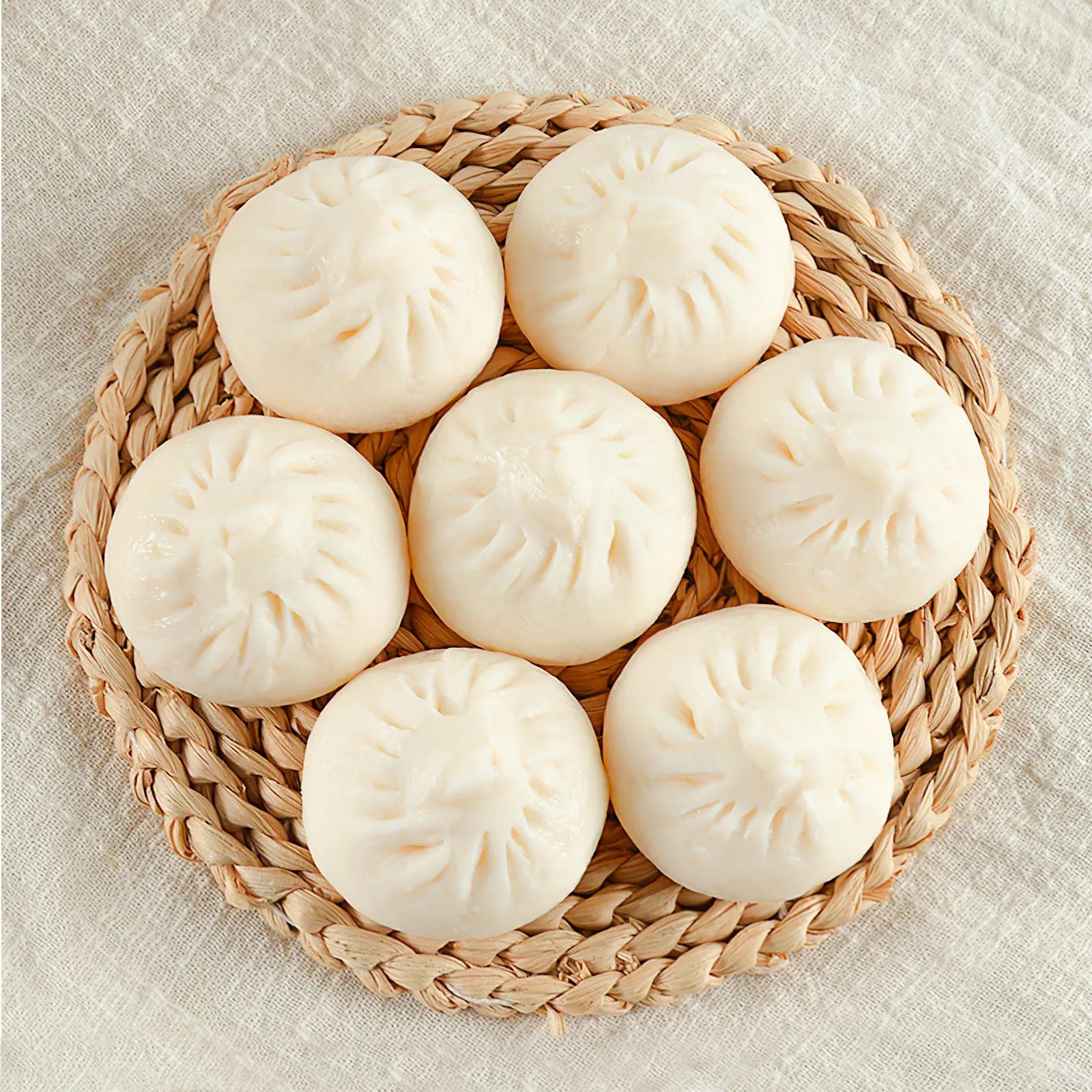 

5 Pcs Simulated Buns Simulation Food Prop Artificial for Display Props Pvc Decor