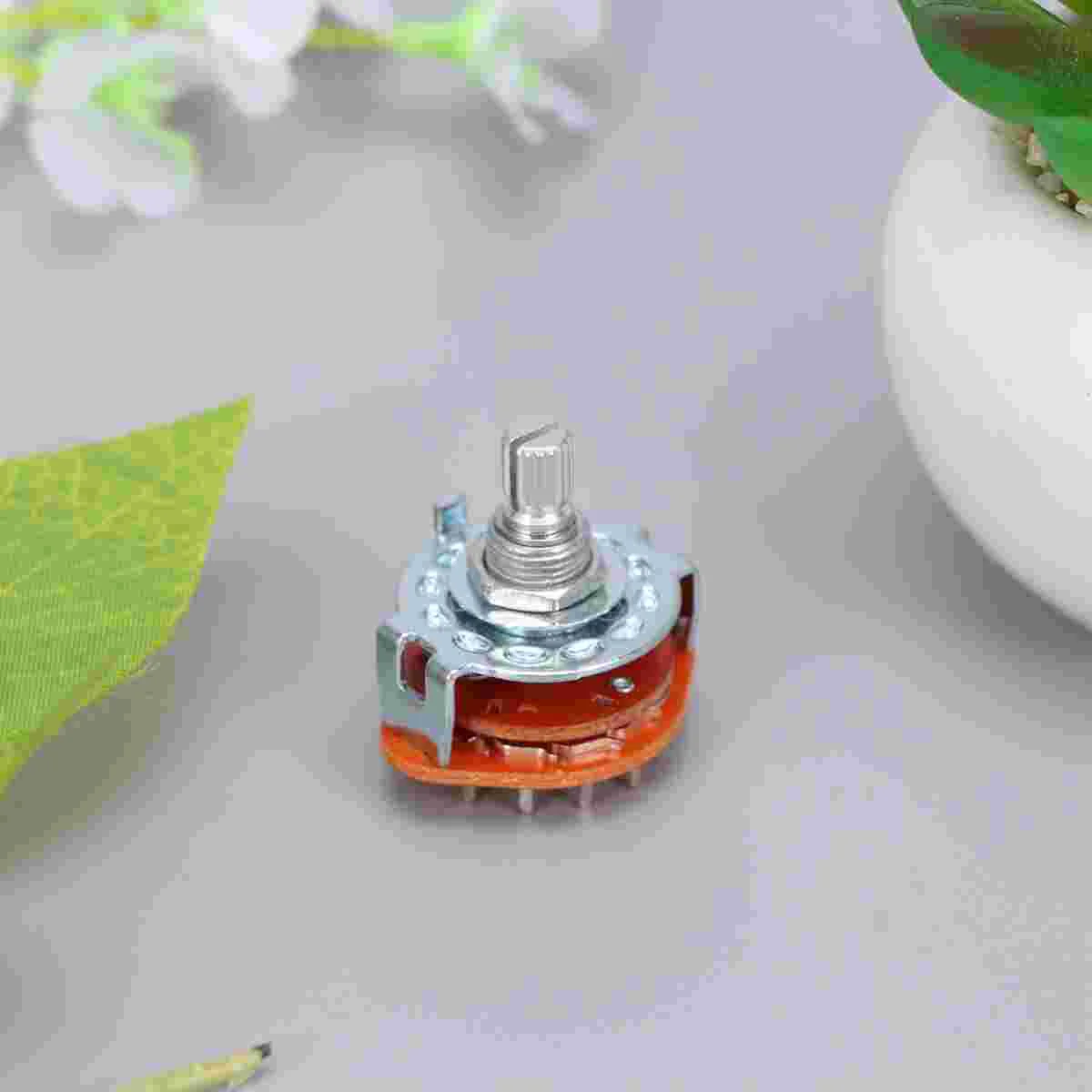 Guitar Amplifier Audio Lamp Rotary Selector Select 3-Pole 4-Position Guitar Rotary Guitar Rotary Selector