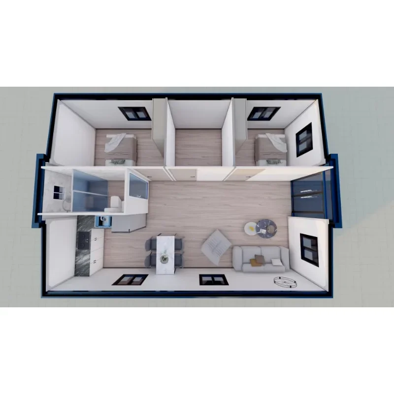 30Ft Customizable Modular Container Living House Office Prefabricated Container House
