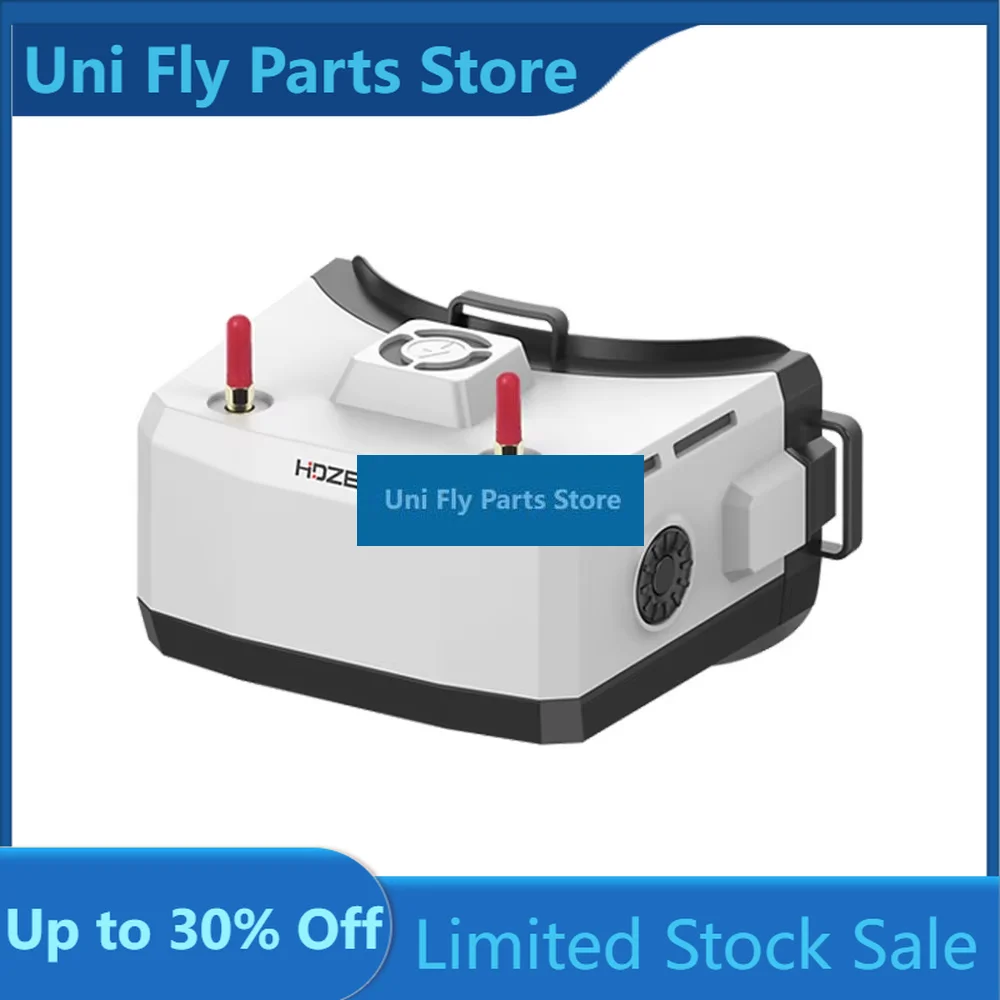 UniFly HDZero BOXPRO / BOXPRO+ FPV Goggles Digital Analog HDMI Built-in Receiver Box Style FPV Glasses DVR For RC Drone
