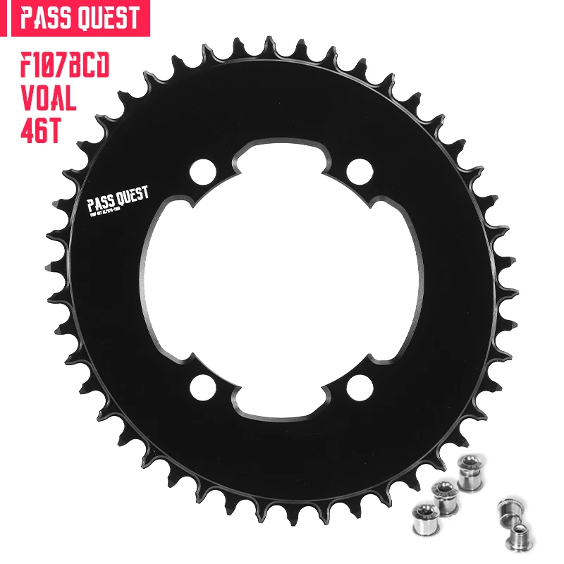 PASS QUEST 107BCD サイクルチェーンリング Sram Force Aero対応