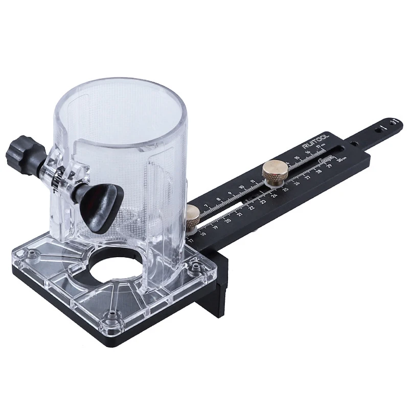 

Milling Circular Auxiliary Formwork for Trimming Machine Groove Milling Assistant Tool Woodworking Round Milling Slotting Base