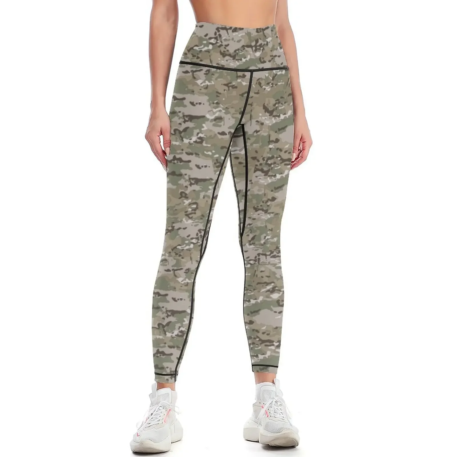 

Multicam camo Leggings flared active wear Women's gym workout shorts Womens Leggings
