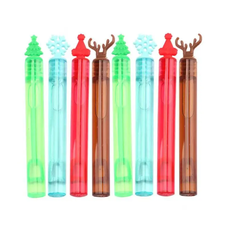 

10Pcs DIY Bubble Stick – Multicolor Soap Bottle Tube, Outdoor Toy for Children's Party & Birthday