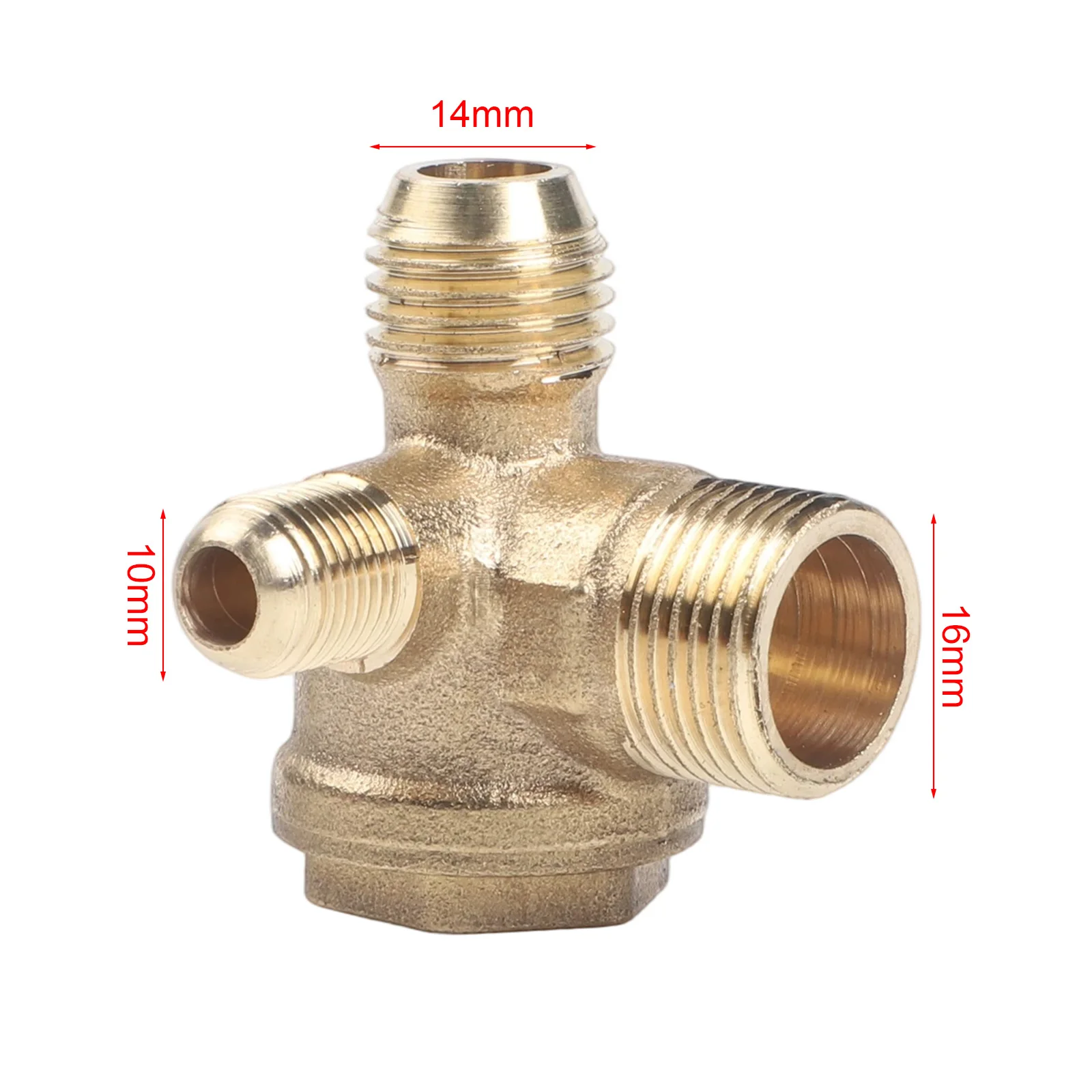 Part Check Valve Thread Connections Easy Installation 10*14*16mm Thread connections Tool Brass Easy installation High Quality
