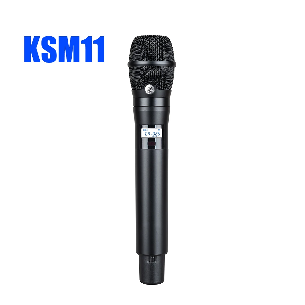 Leicozic Beta58 SM-58A AD4Q 무선 Microfono 송신기 500/600/900Mhz 4 채널 Microfone 액세서리 동적 무선 마이크