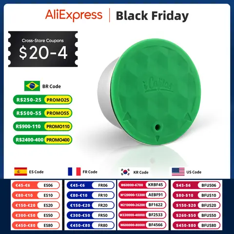 Reusable Stainless Steel Coffee Capsule Filter i Cafilas