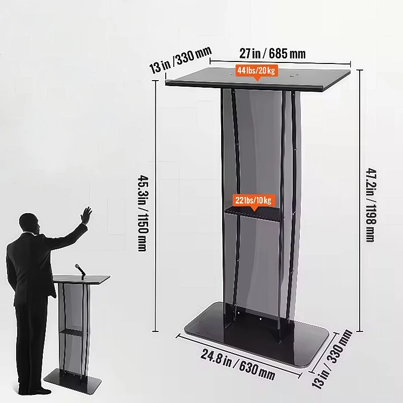 

Reception Desks Salon Concierge Consultation Platform Table Lecture Receptionist Front Desk Recibidor Para Negocio Furniture