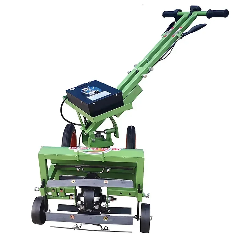 Rechargeable Lithium battery electric weeder hand push type weeding machine orchard grass arable land wasteland artifact ripperH