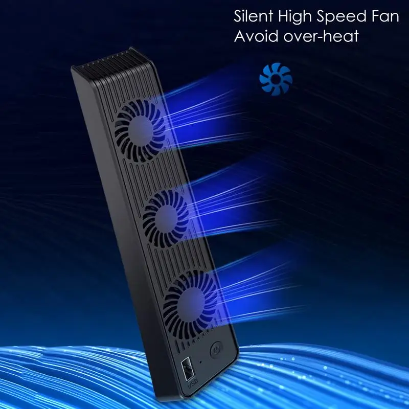 Thumbnail 3 - #13 PS5 Vertical Stand With Fan Discount Picks