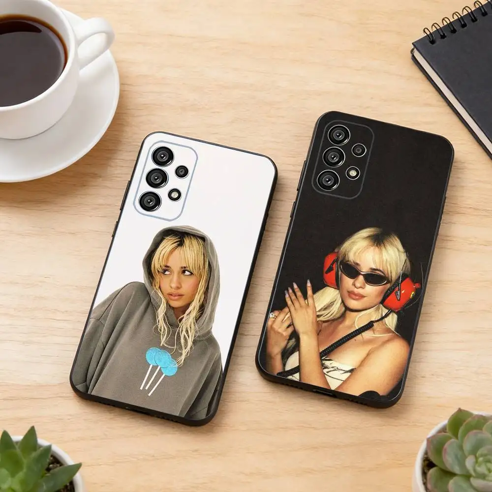 Camila Cabello C-Cxoxo Phone Case For Samsung S25,S24,S21,S22,S23,S30,Ultra,S20,Plus,Fe,Soft Silicone Black Cover
