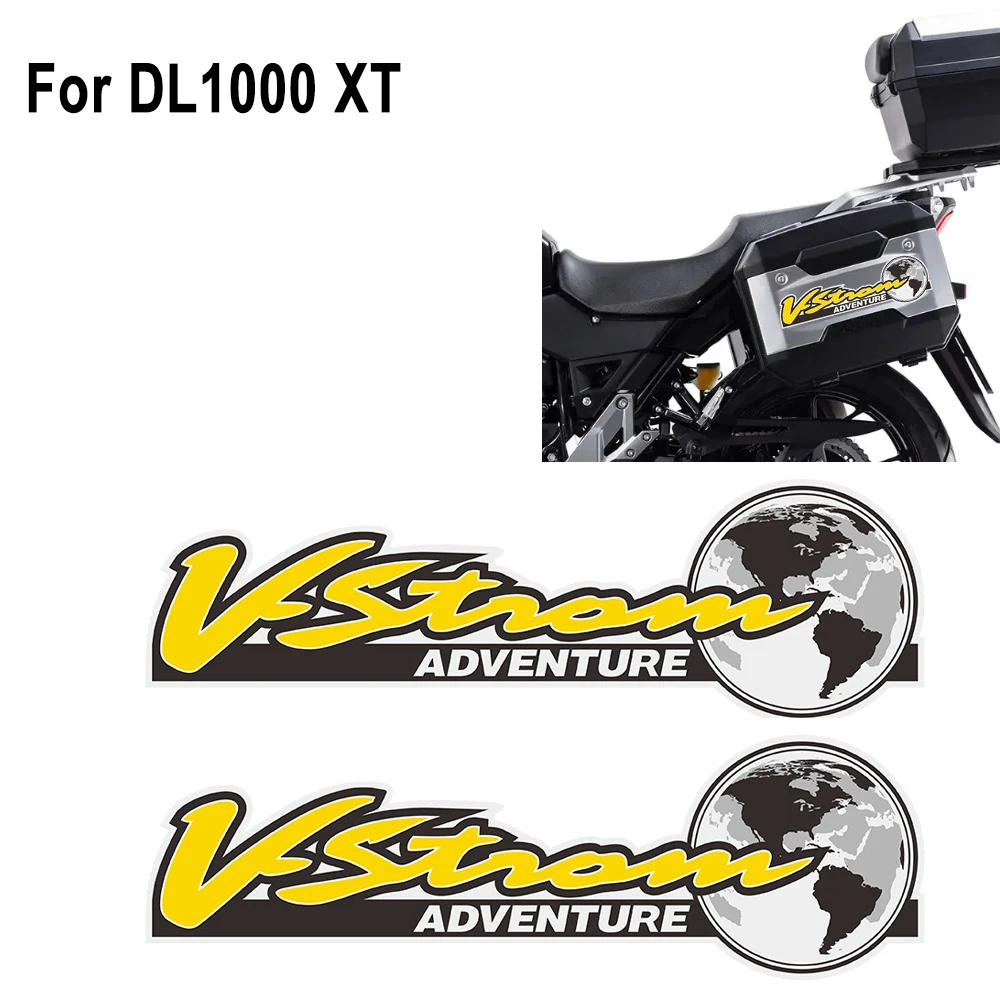 V STROM 1050XT Motorcycle Tank Pad Trunk Luggage Cases ADVENTURE Stickers For Suzuki V-STROM DL 1000 650 250 1050 X