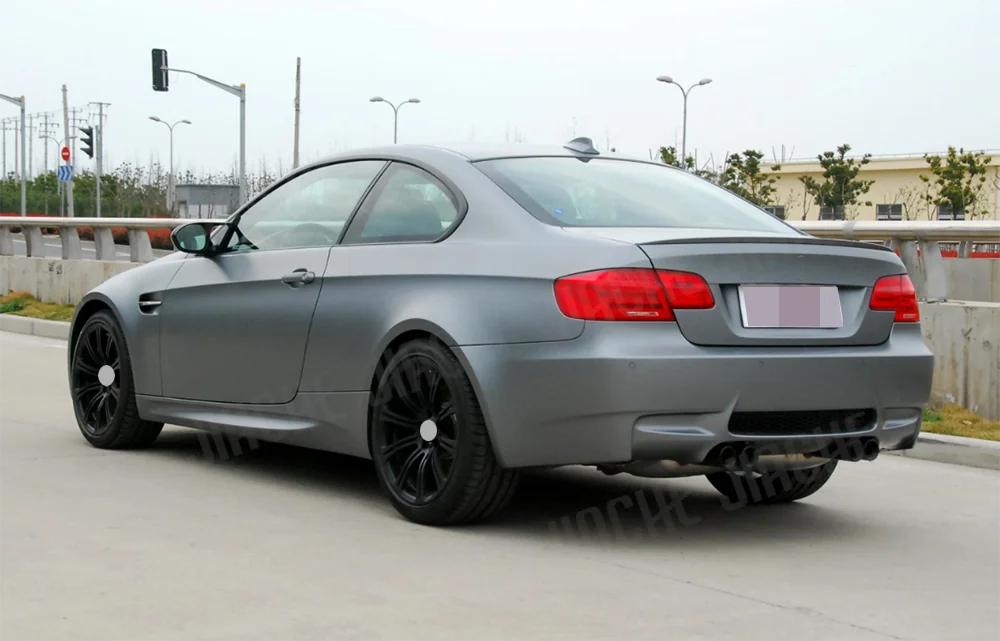 

JCYECF ABS Rear Diffuser Bumper Lip Spoiler Side Splitters Canards Flap For BMW 3 Serise E92 E93 M3 2009-2012 Car Decoration