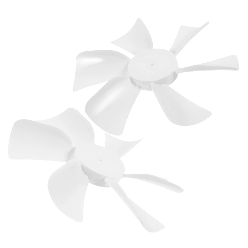 

2pcs RV Ventilation Fan Blade 6 Inch Durable Replacement Exhaust Fan Blades for Roof Vent Accessories Professional Parts