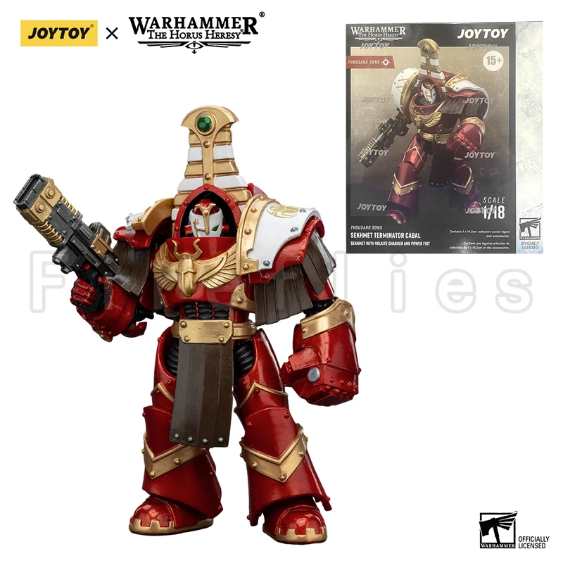 JOY TOY 1/18 JOYTOY Actionfigur The Horus Heresy Thousand Sons Dreadnought und Sekhmet Terminator 8