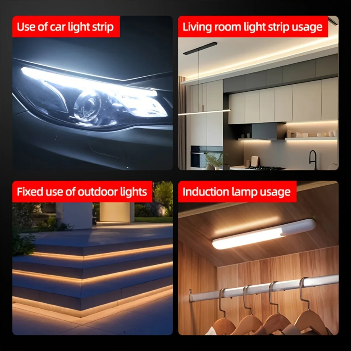 LED light strip adhesive strip double-sided nano acrylic tape transparent strong adhesion Christmas party balloon fixing - view 6