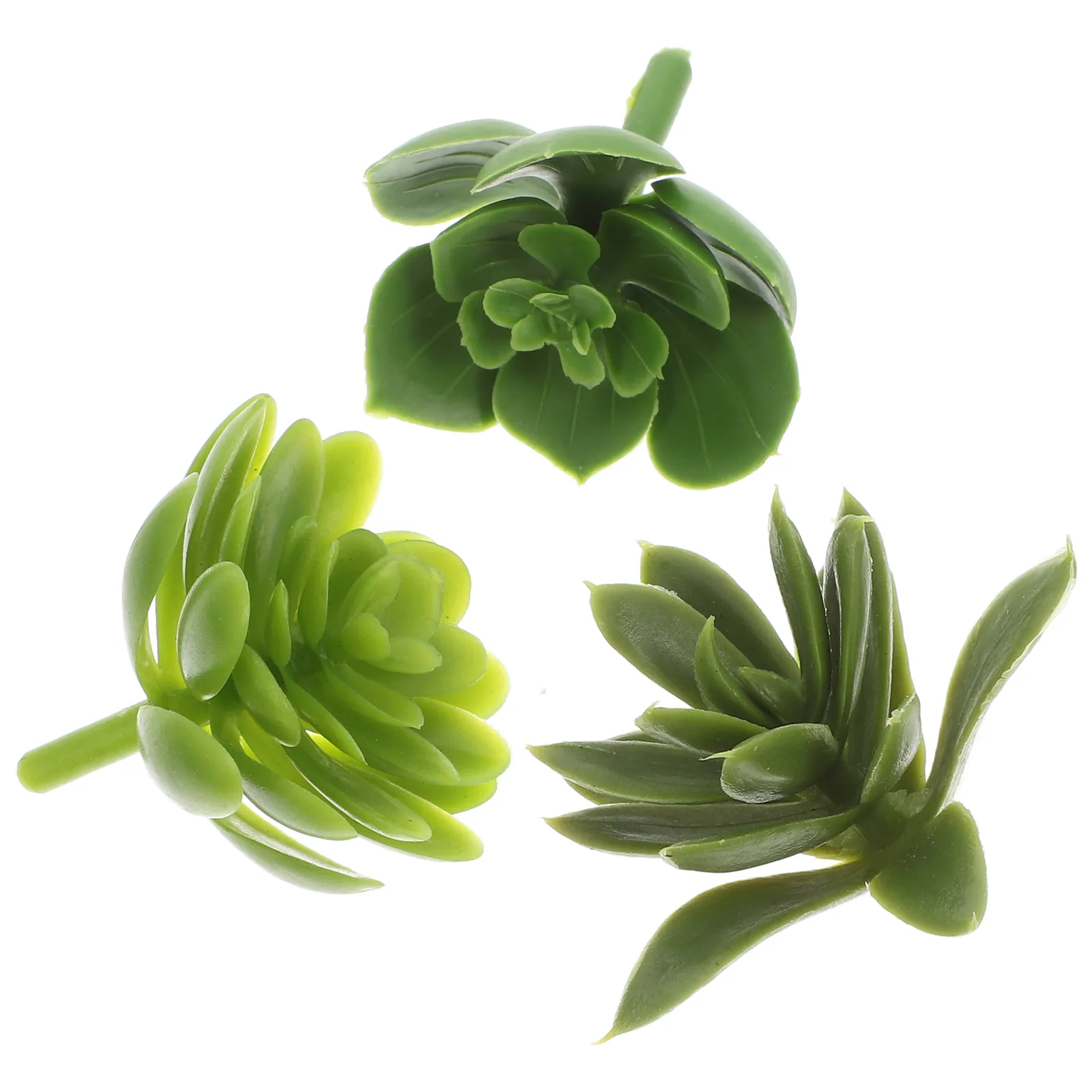 

3pcs Simulated Artificial Plants Decor for Room Succulent Sticks Decor Branch Home Party Photo Props Small Size
