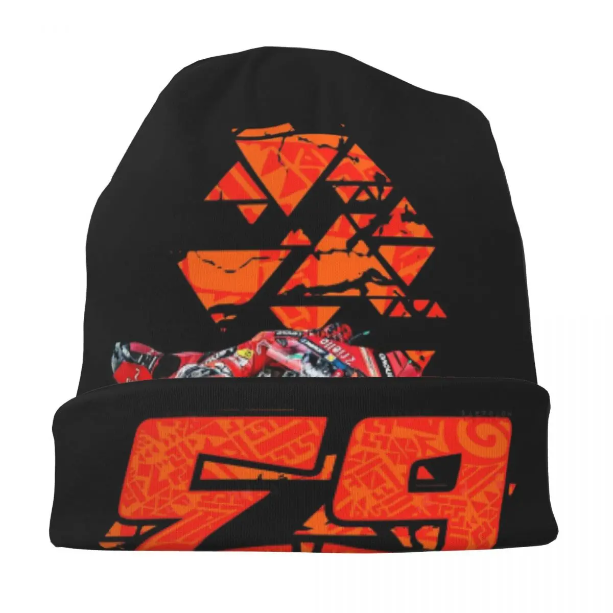 فرانشيسكو باجنايا رقم 63 موتو GP رمي بطانية01 Skullies Beanies القبعات في الهواء الطلق قبعة محبوك بونيه قبعات للرجال النساء الكبار