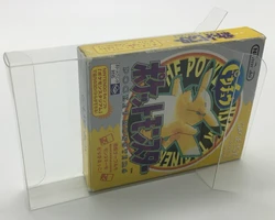 Protector de caja transparente para Nintendo Game Boy, cajas coleccionables de Color/GBC/GB, carcasa de juego de almacenamiento TEP, estuche de exposición transparente