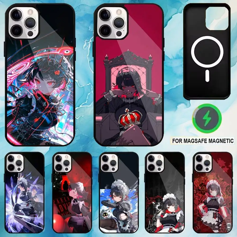 

Ellen Joe Zenless Zone Zero Phone Case For iPhone17,16,15,14,13,12,11 Plus,Pro Max Magnetic For Magsafe Wireless Charging