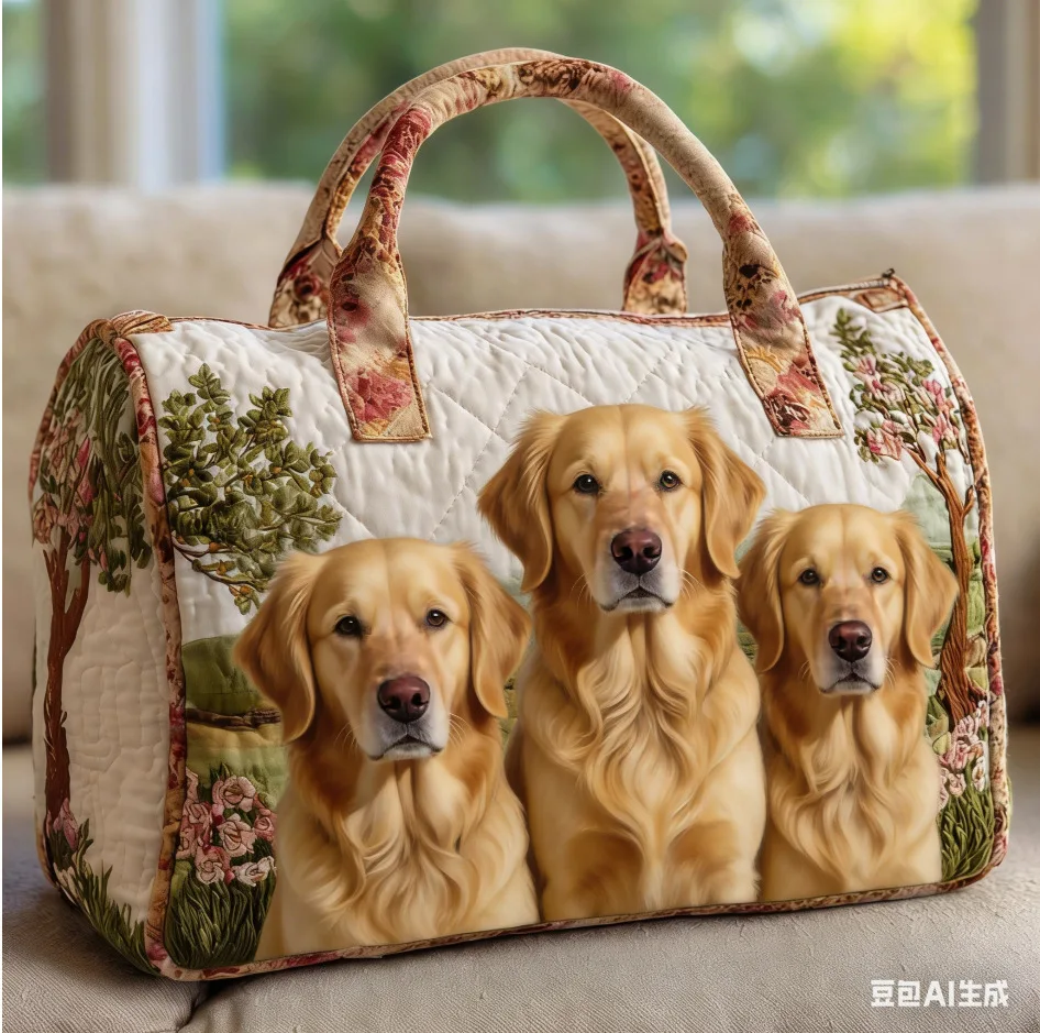 

3D Printed Quilted Travel Bags casual Personalized Tote Bag Sport Bags Gifts Handbag Training Bag Beach Hiking Camping