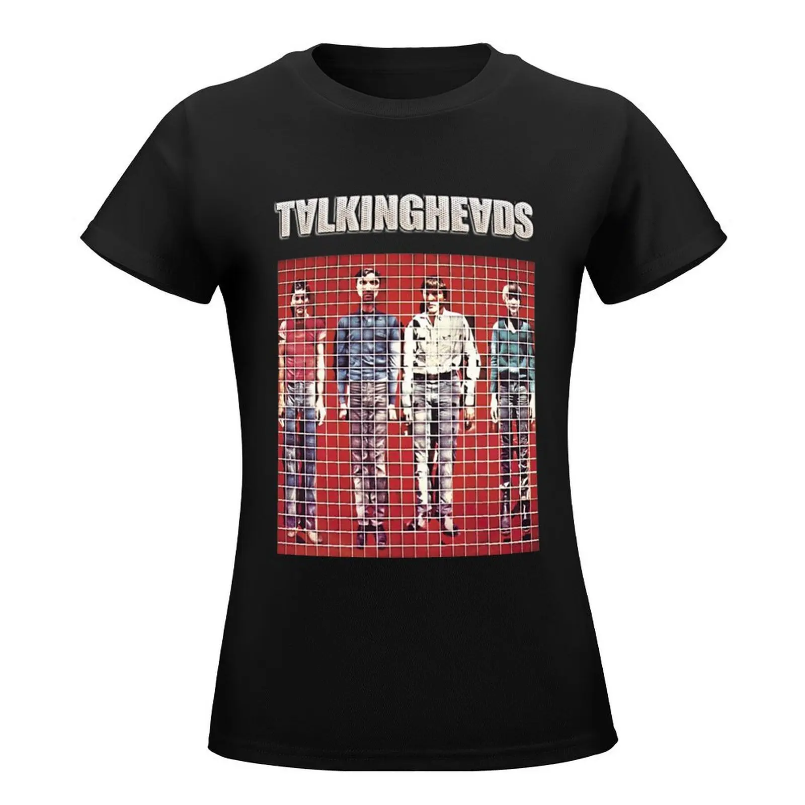 Talking Heads T-Shirt graphics shirts graphic tees oversized Short sleeve tee black t shirts for Women