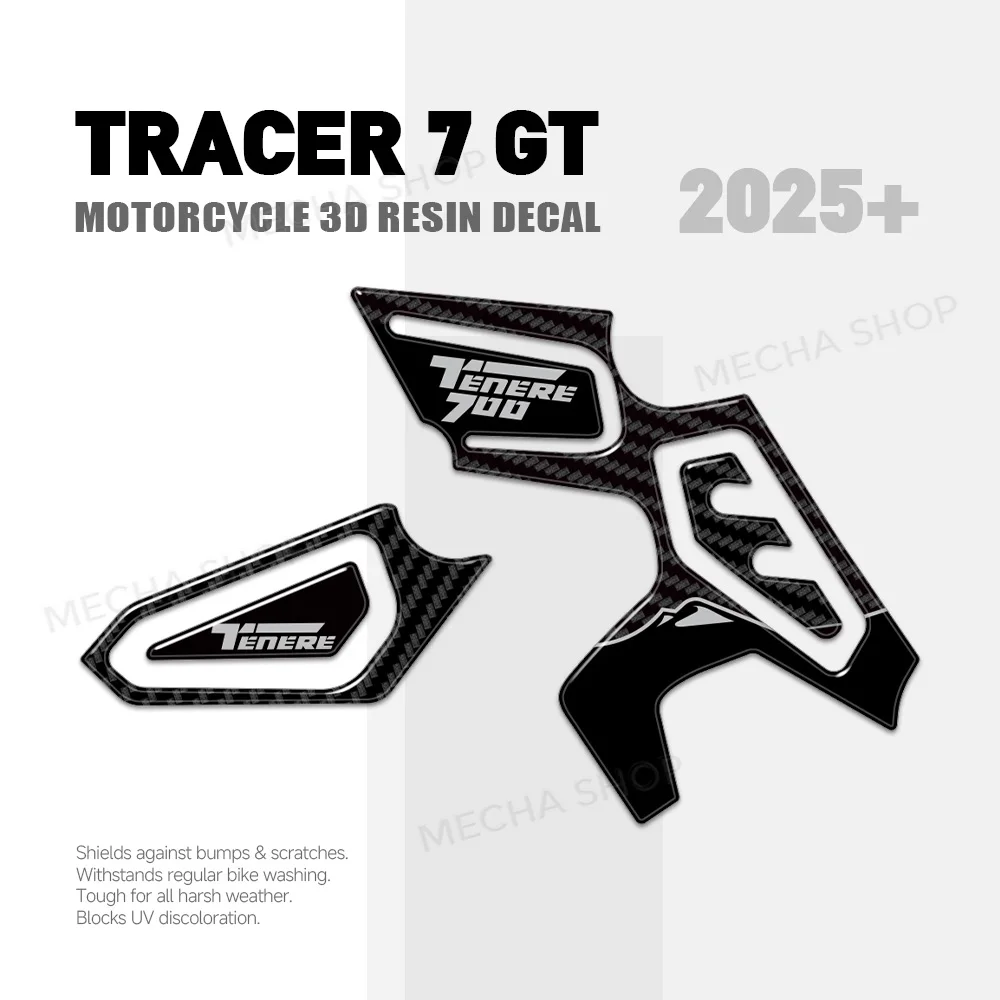 3D Resin Decal Kit Waterproof Sticker For Tenere 700 2025 2026
