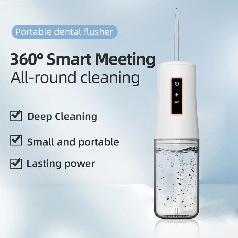 Oral Irrigator Cheap Wholesale IPX7 Waterproof Electric Teeth Cleaning Device Home Travel  Floss Water Flosser