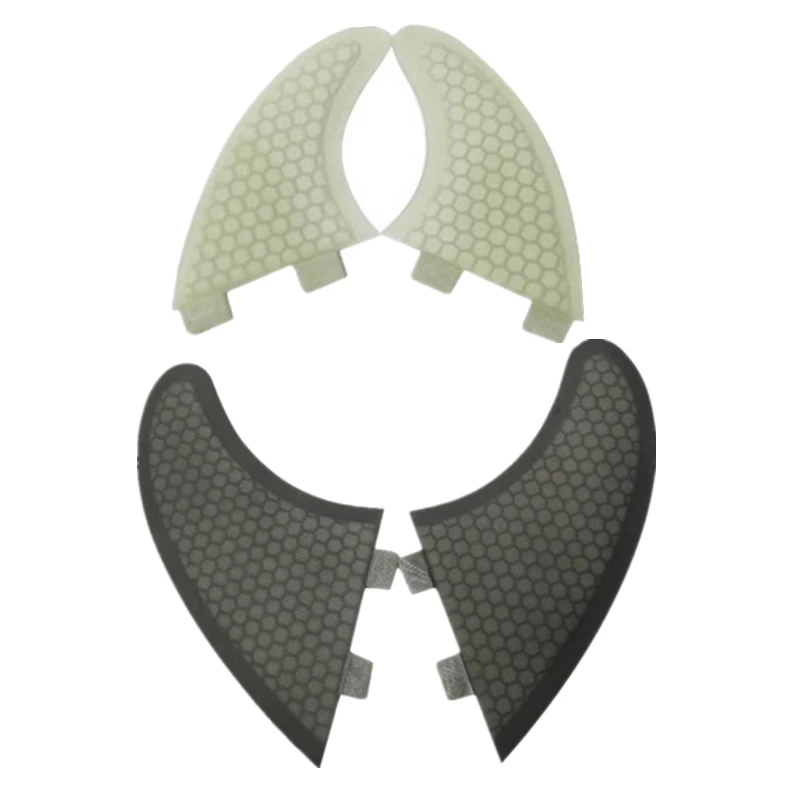 

UPSURF FCS Fins Twin Fins For Sup Board Honeycomb Fins Quilhas Surf Accessories KEEL FIN Two Side Surfboard Surfing Fins