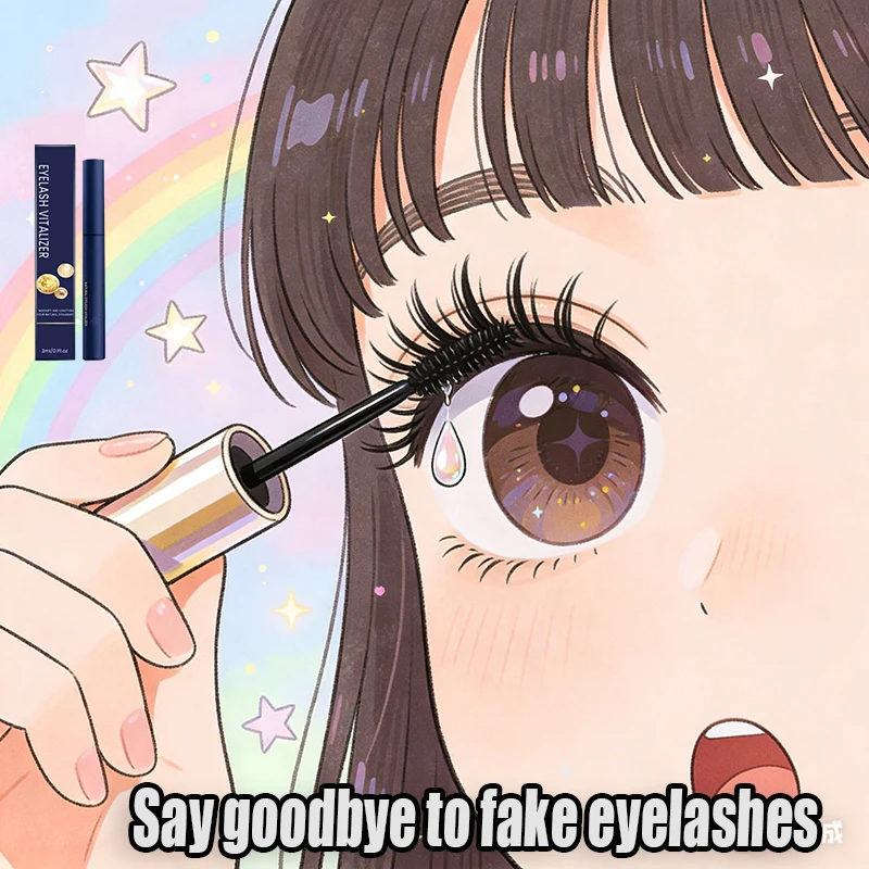 Suero de crecimiento rápido de pestañas, esencia de extensión de 7 días, líquido, mejora Natural, rizos nutritivos, pestañas más gruesas, suero para el cuidado de los ojos