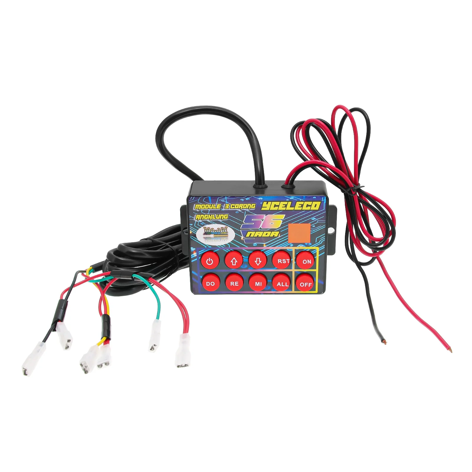 12V Musical Air Horn 56 Melodies Universal Car Electronic Horn Controller Musical Controller Regulator for Car Boat Truck Marine