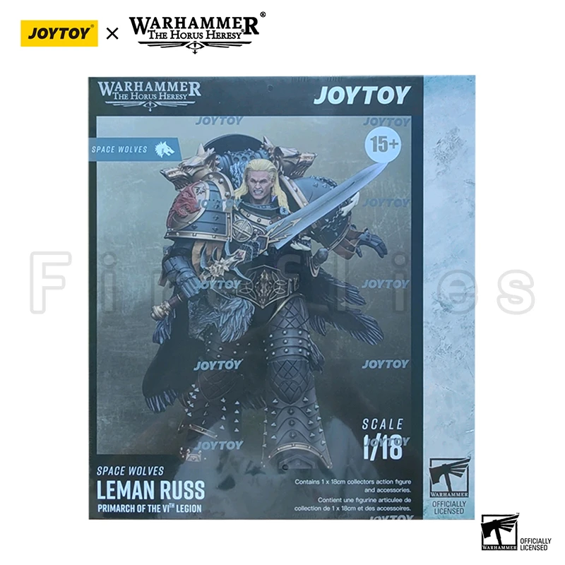 1/18 JOYTOY Action Figure The Horus Heresy Space Wolves Leman Russ Primarch of the Vlth Legion Anime Model Toy