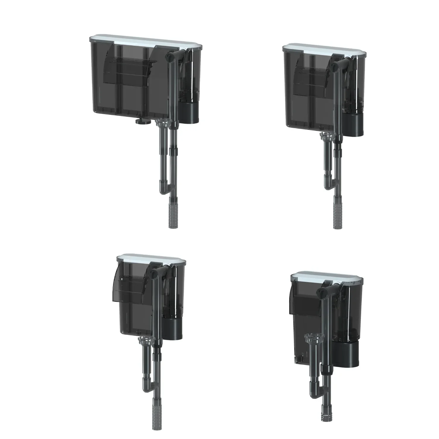 110V 220V Aquarium filter Wall-mounted fish tank filter External grass tank filter Water flow adjustable Suitable for 30-80CM - view 6