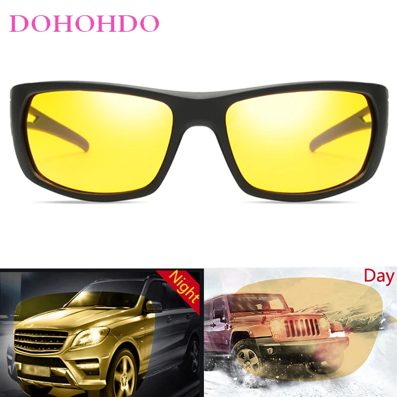 

2026 Brand Designer Polarized Sunglasses Men Sun Glasses Driving Anti-Glare Male UV400 Goggles Night Vision Eyewear For Woman