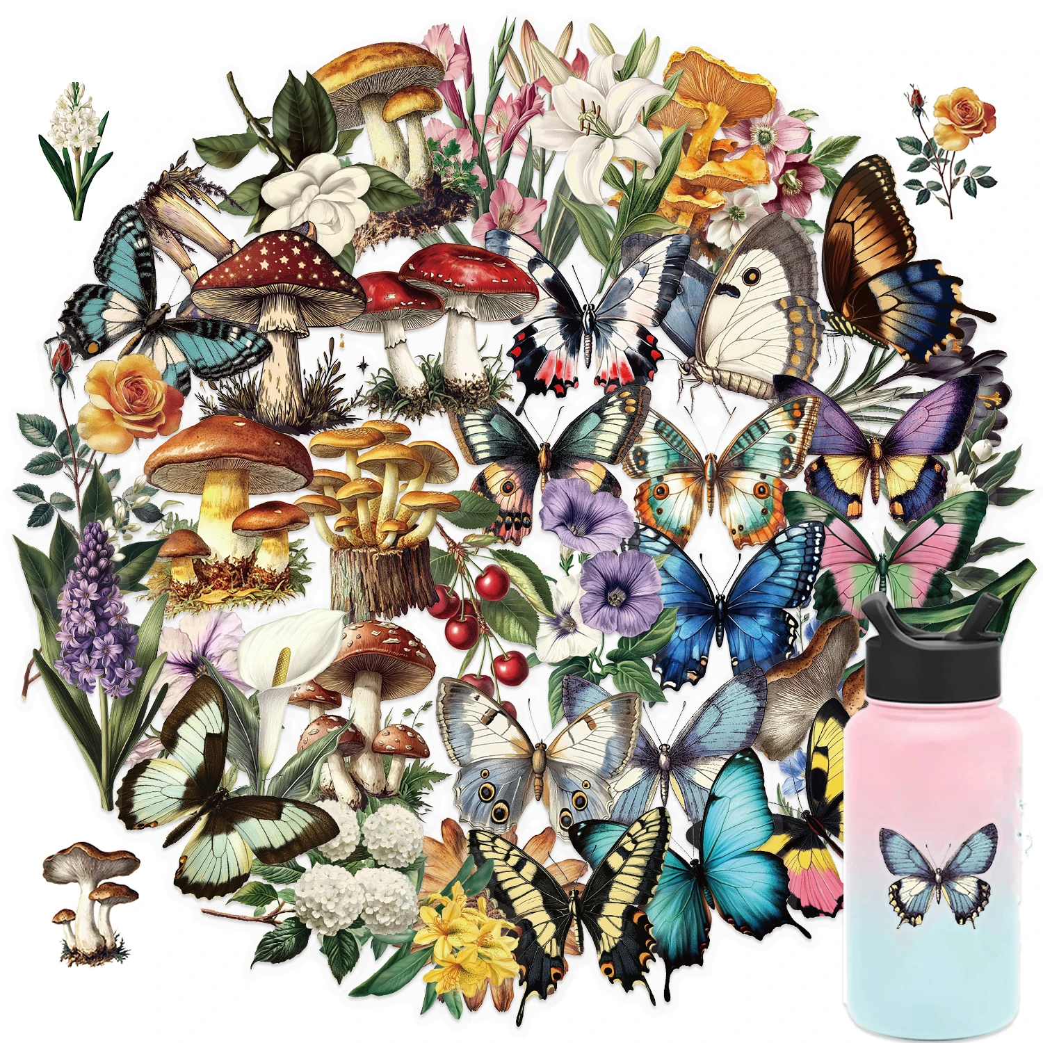 50PCS Mushroom Butt… - image