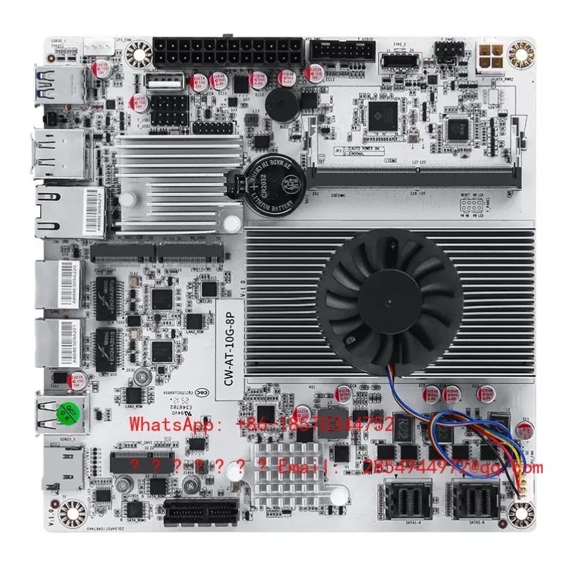 

Восьмипортовая 10-гигабитная сетевая карта N150/N305/N355 с двумя интерфейсами 2.5G + 10-гигабитный 10-гигабитный порт