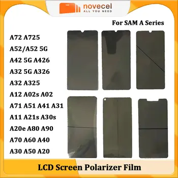 Novecel 10 ks Ori LCD displej OLED polarizační film LCD filtry pro Samsung Galaxy A71 A80 A21s A30s A32 A52 A31 náhradní díly 6 nejlepší prodej LCD a71 - №5