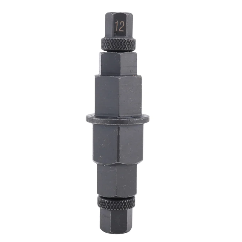 

Hex Axle Tool For Motorcycle Parts Front Axle Wheel 12 14 17 19 22 24Mm 6 In 1 Motorcycle Spindle Socket Adapter Tool 3/8 Inch