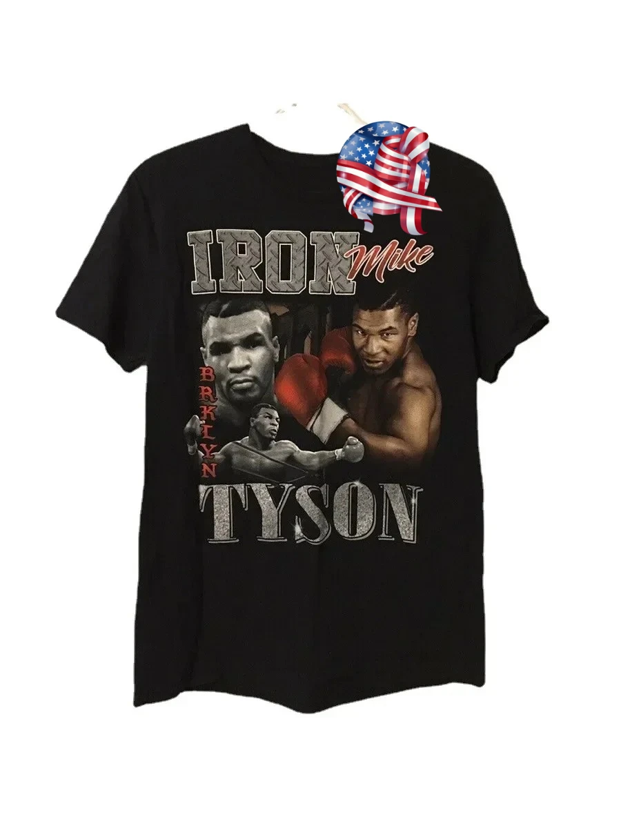 

Unique Iron Mike Brooklyn Boxing Mike Tyson T-Shirt. High-quality Cotton Short Sleeve O-Neck Mens T Shirt New S-3XL
