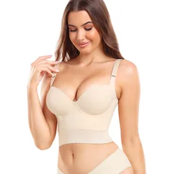 Breast /Post Surgery Posture Corrector Tank Chest Support Bra Top Women Cami Shaper Breast Trainer Shapewear Slim Back Control