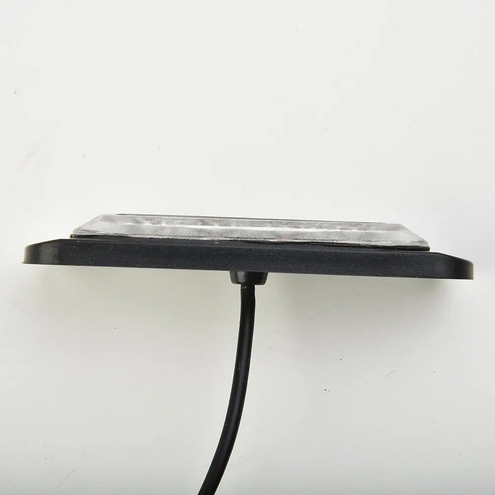 Ultradünne 12V 4LED gelbe Nebelscheinwerferlampe für LKW, Van, Bar, spritzwassergeschützt, effiziente Beleuchtungsentfernung, schnelle Installation