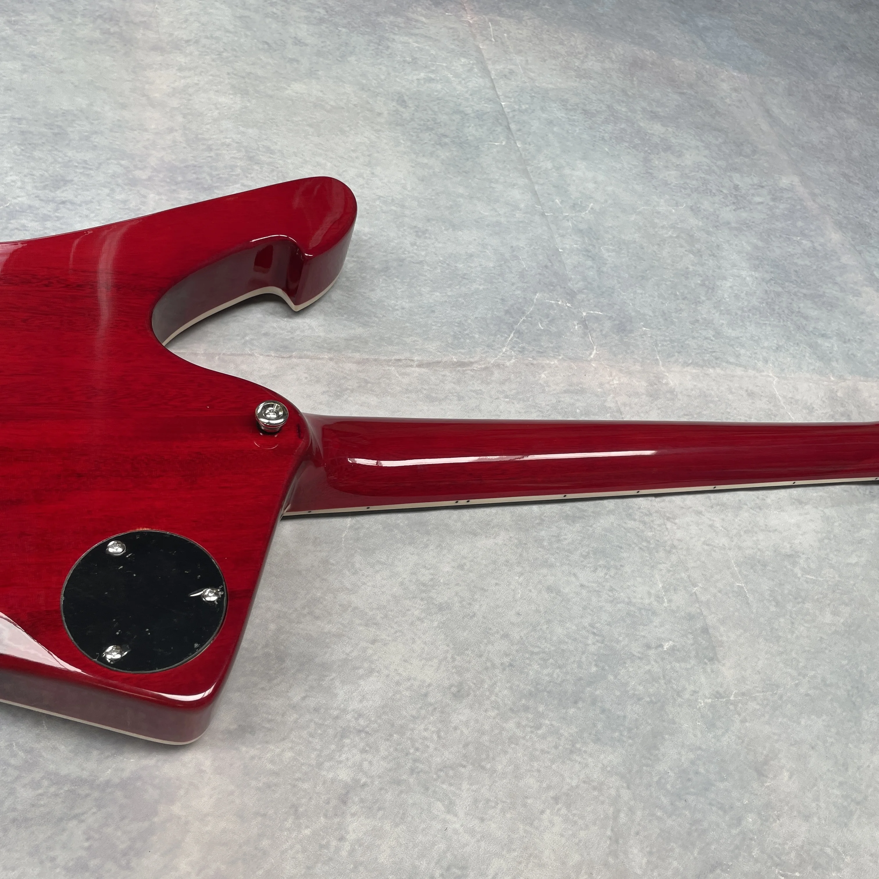 6-string electric guitar,flame tiger-stripe top, HHH pickups,tremolo system guitars,professional speed-picking electric guitarra view 6