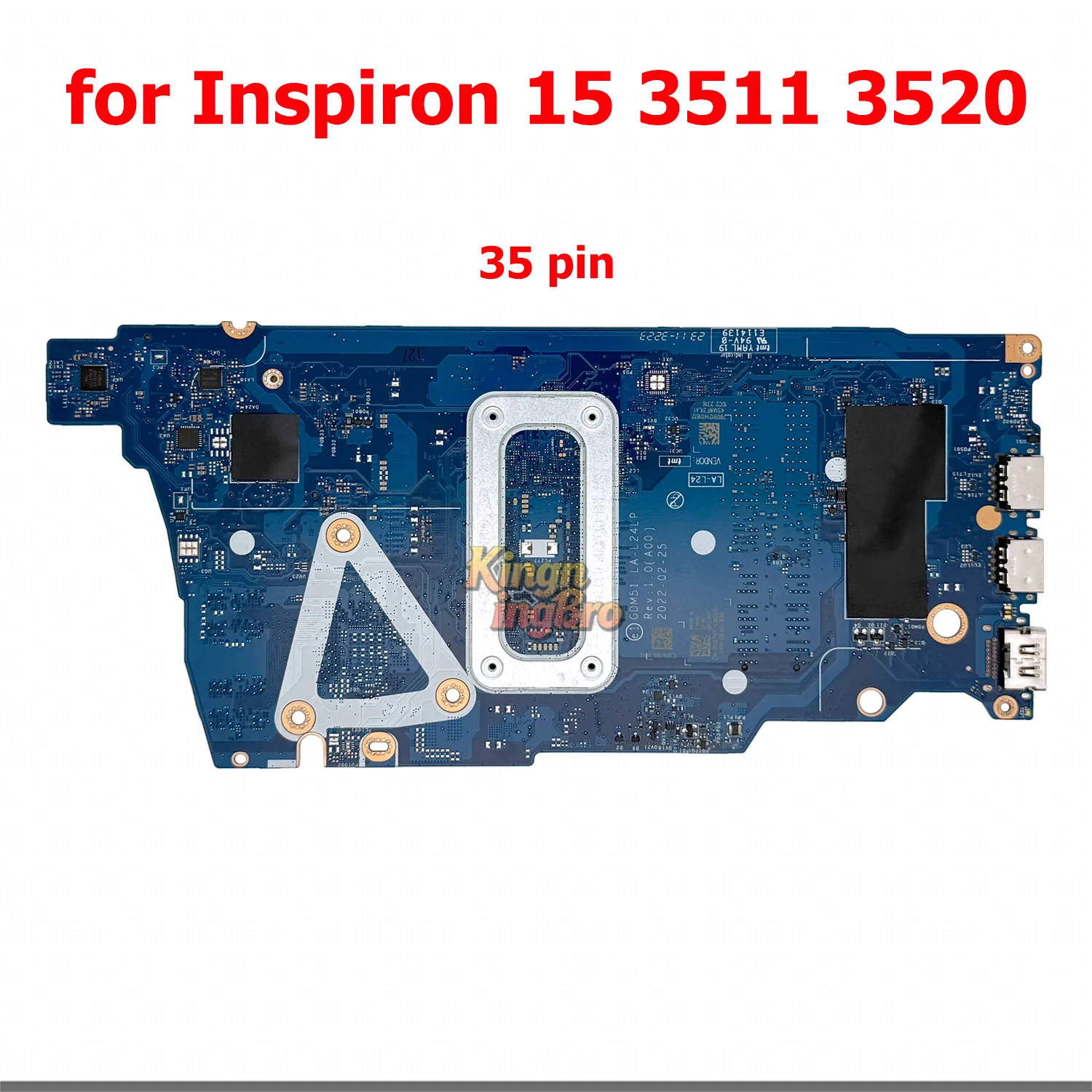 GDM51 LA-L24LP Laptop Mainboard For Dell Inspiron 15 3511 Vostro