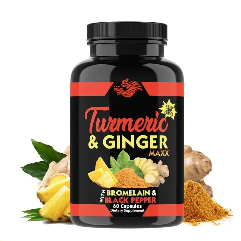 

Maxx, 95% Curcumin, Containing Black Pepper, Joint Support, Antioxidants, 1355 Mg Mixture of Non Gmo Ingredients ( Capsules)