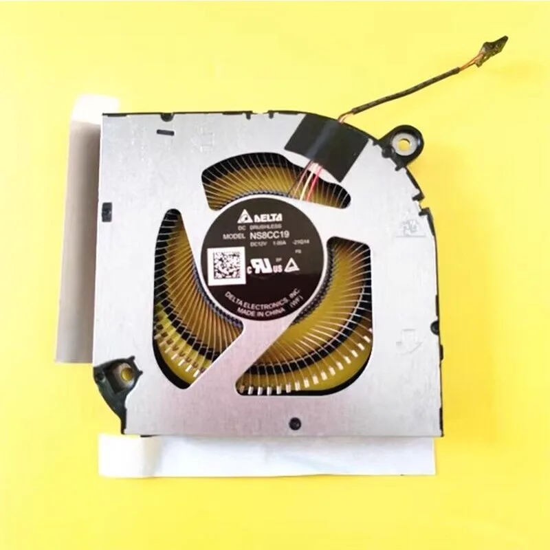 

New For Acer Laptop N22C11 Cooling Fan NS8CC19- 21G14 DC12V 1A Metal Leaf