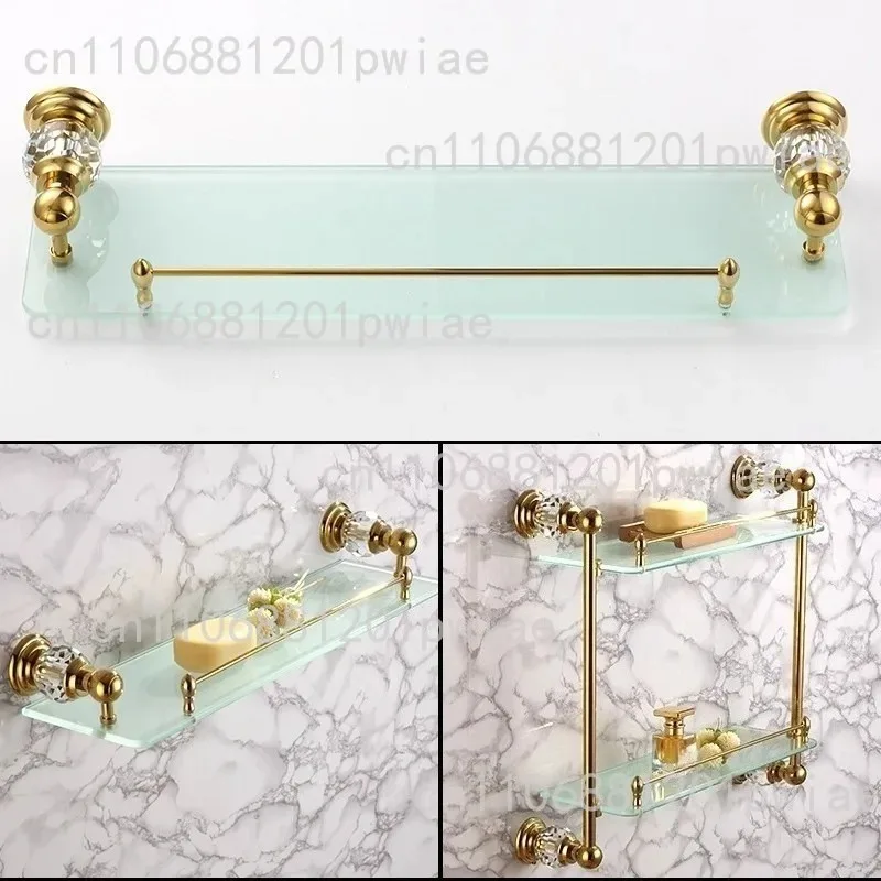 Cosmetics Rack Storage Holder Bathroom Towel Rack, No-Drill Towel Rack, Bathroom Shelving Unit