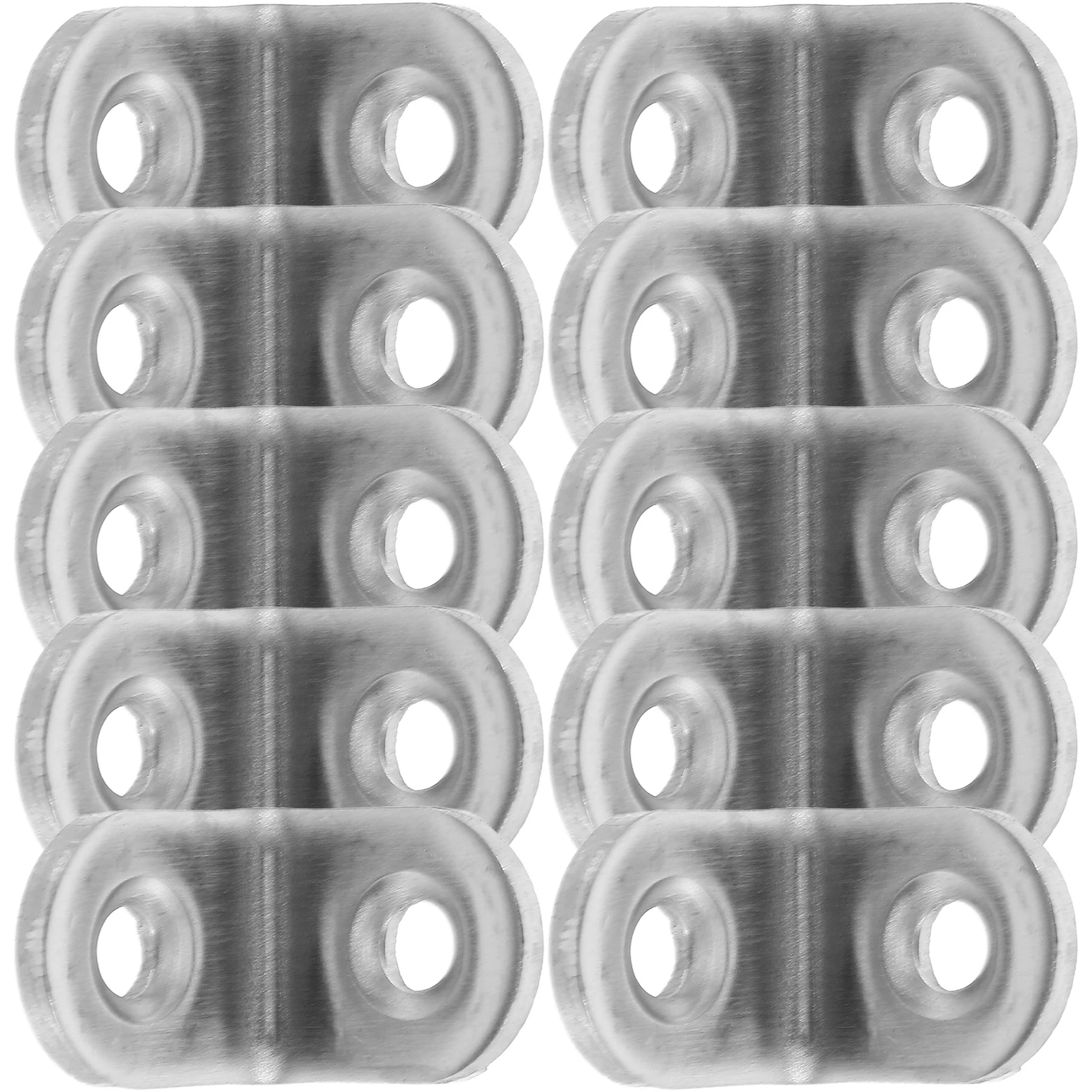 

10Pcs Thick Stainless Steel L Shape Shelf Brackets Heavy Duty Corner Braces for Furniture Cabinet Support L Brackets for Shelves